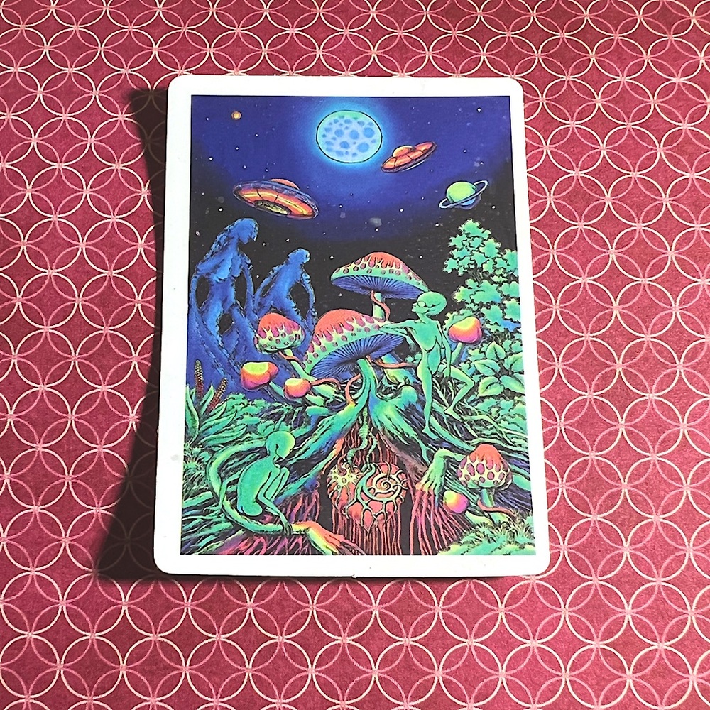 TRUTH Alien ET EBE Traveler Star Person Space People Single Decor Sticker